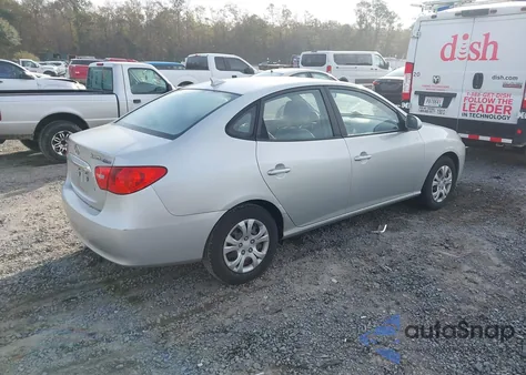 2010 Hyundai Elantra Blue from USA, damaged, VIN KMHDU4AD7AU173051